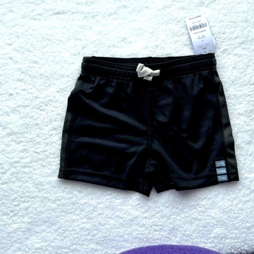 Carters little boys mesh shorts. Size 24 month